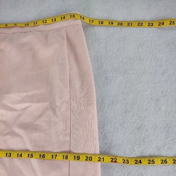 Sag Harbor Women's Pink Line, Maxi Skirt Size 16 - Picture 8 of 10